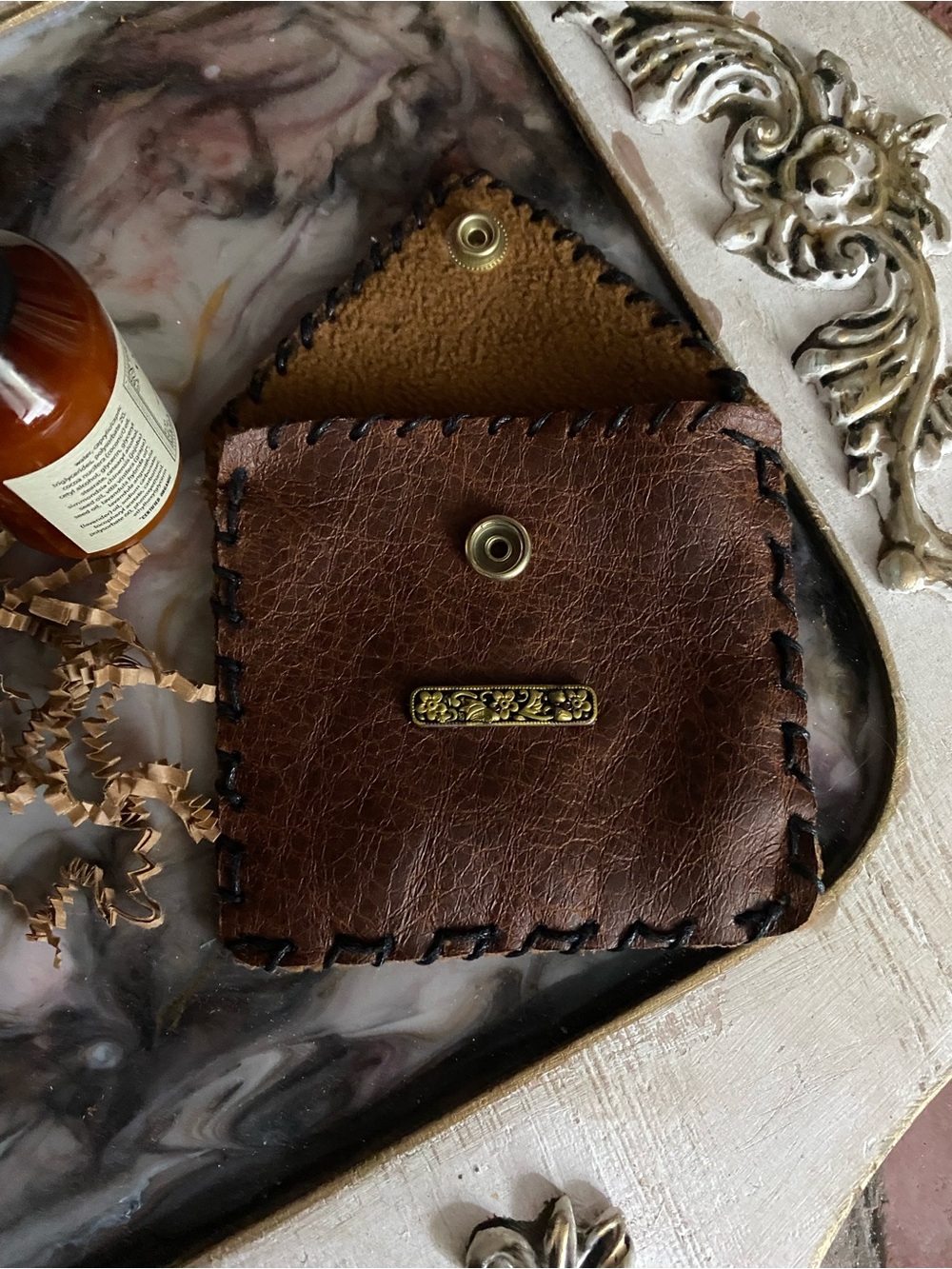 Leather Pouch - Picture 2 of 4